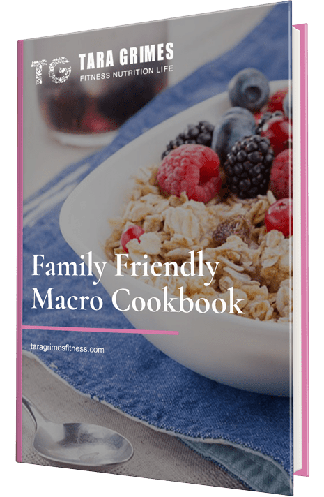 Tara Grimes fitness family friendly macro cookbooks