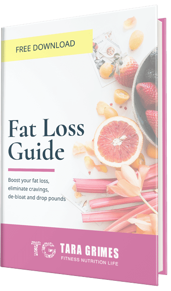 Cover image of the Free Fat Loss Guide by Tara Grimes